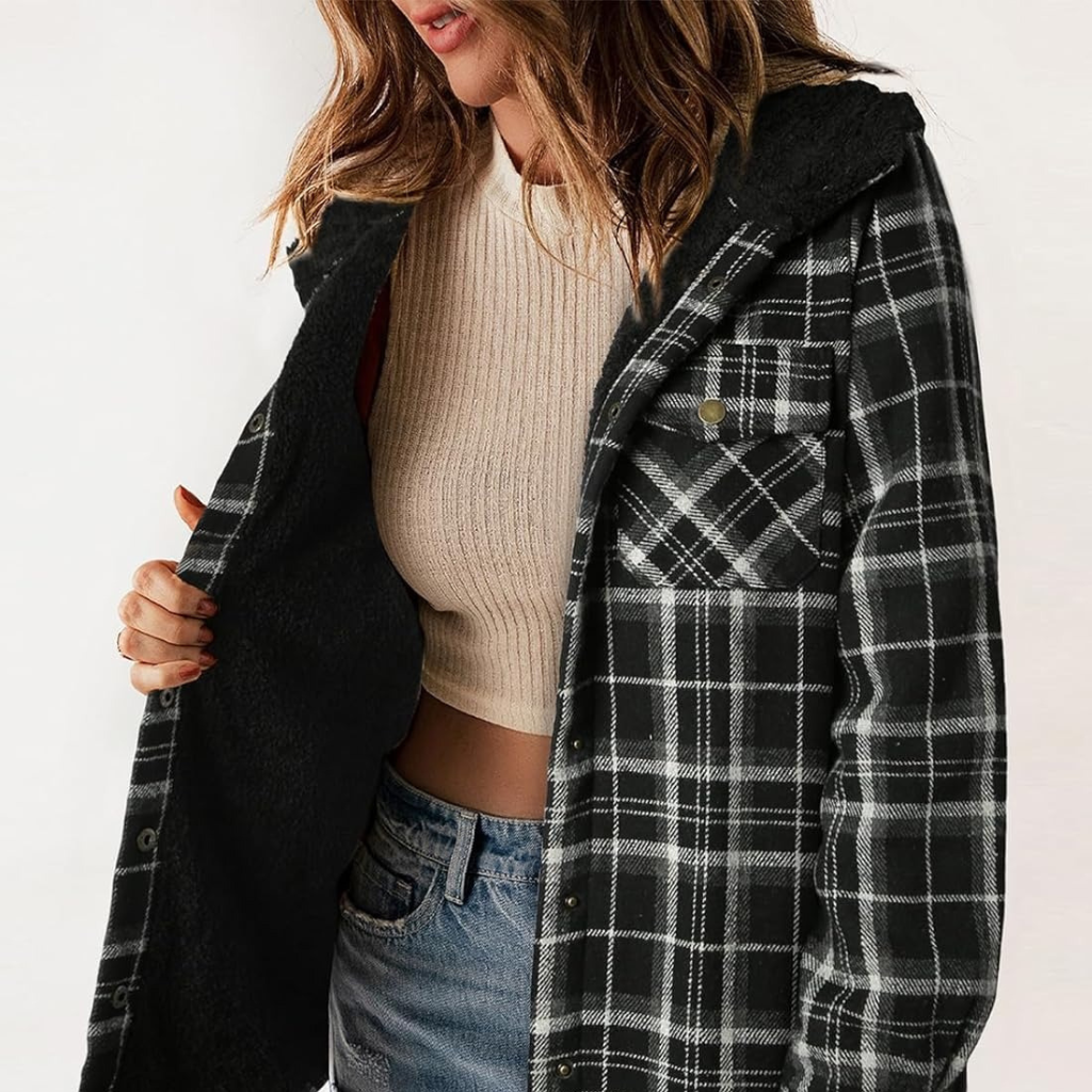 Clorens® Teddy Bear Flannel Jacket