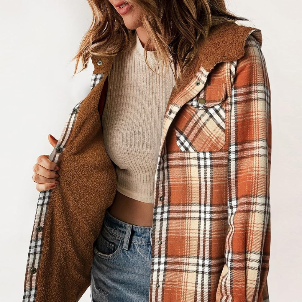 Clorens® Teddy Bear Flannel Jacket