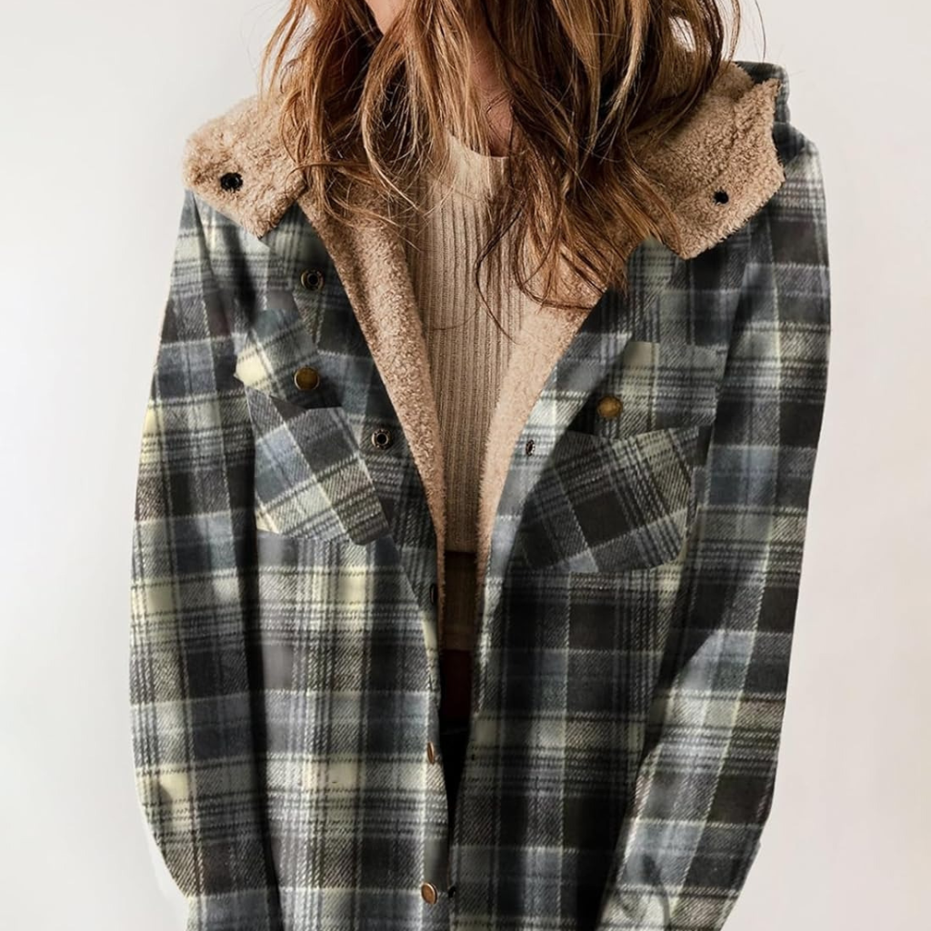 Clorens® Teddy Bear Flannel Jacket