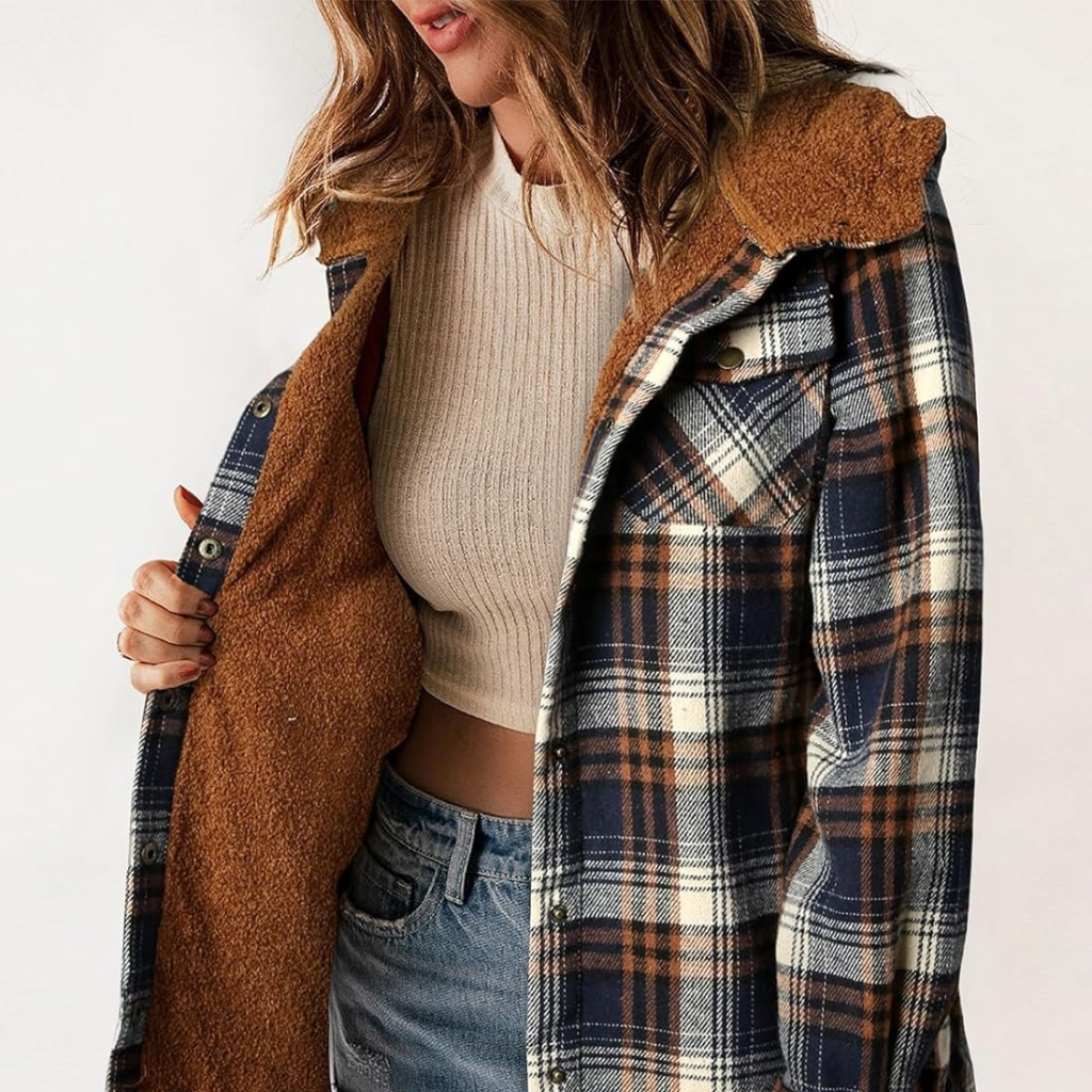 Clorens® Teddy Bear Flannel Jacket
