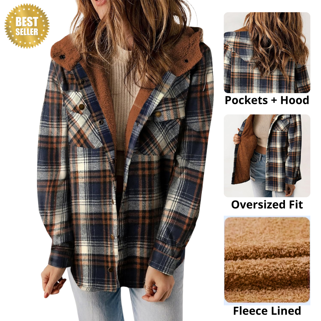 Clorens® Teddy Bear Flannel Jacket
