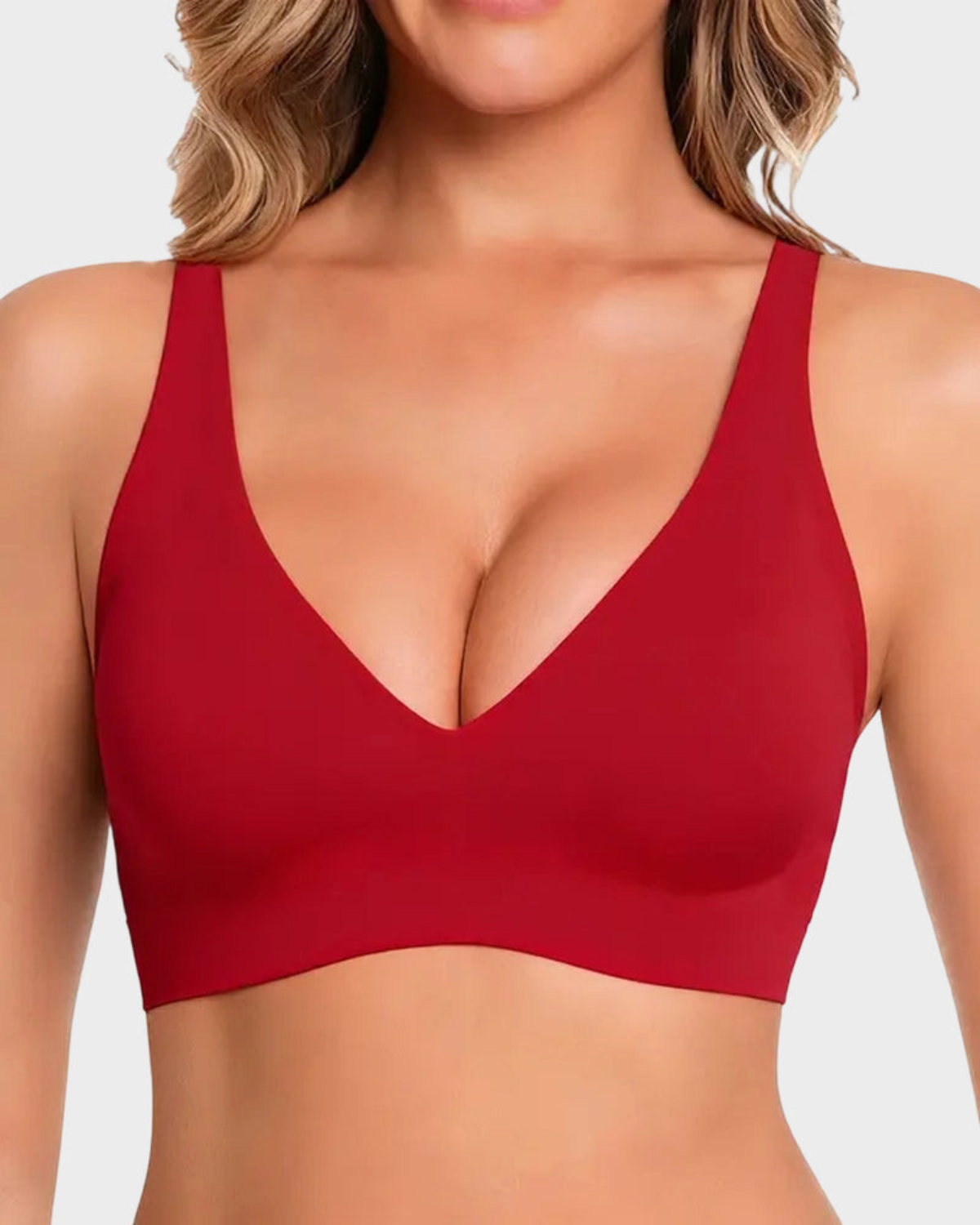 Clorens® Seamless Deep-V Bra