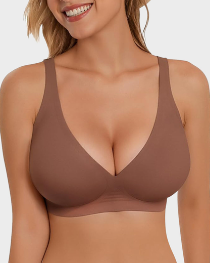 Clorens® Seamless Deep-V Bra