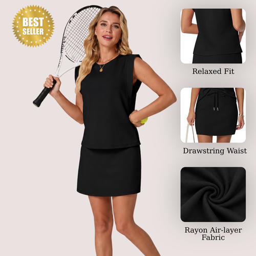Clorens® 2 Pieace Skort Set