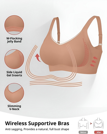 Clorens® Wireless Seamless Push-Up Bra