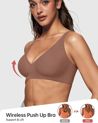 Clorens® Seamless Deep-V Bra