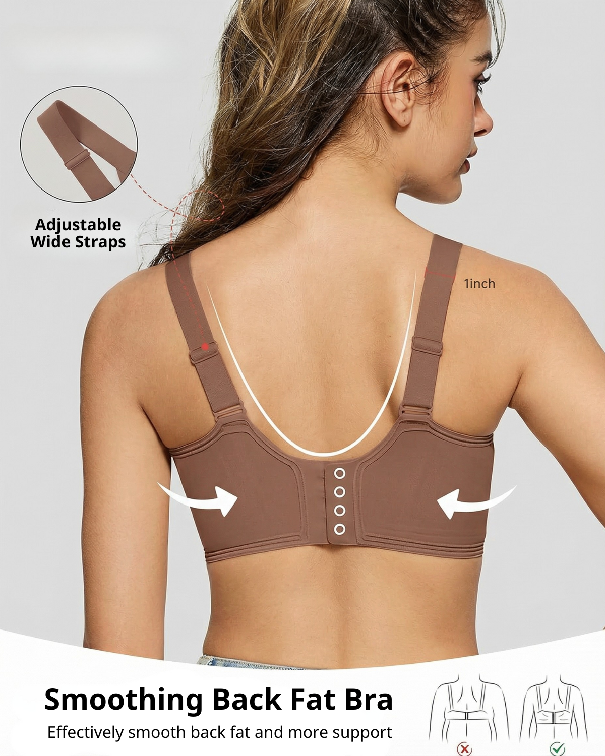 Clorens® Wireless Seamless Push-Up Bra