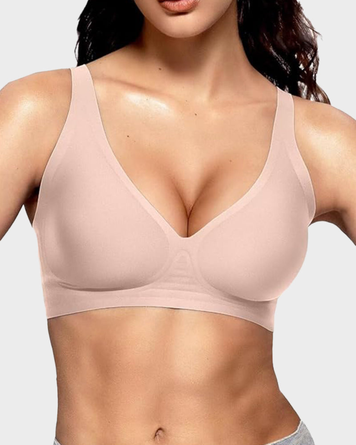 Clorens® Seamless Deep-V Bra