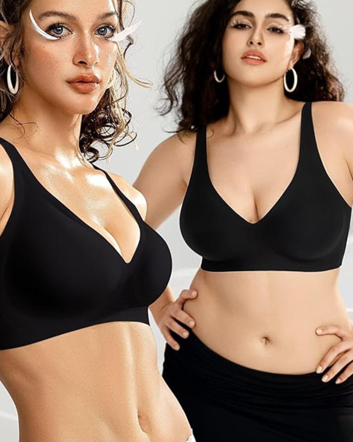 Clorens® Seamless Deep-V Bra