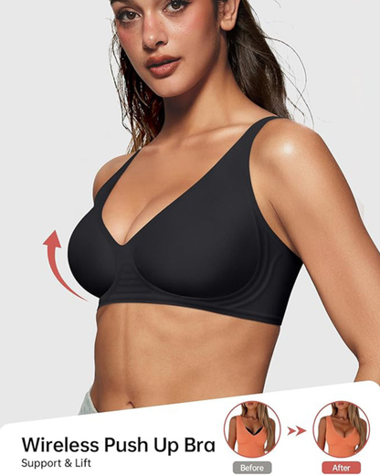 Clorens® Seamless Deep-V Bra