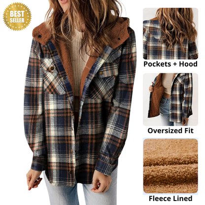 Clorens® Teddy Bear Flannel Jacket